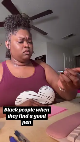 Don’t ever leave yo good pen 🖊️ around me 🤣🤣 #swippernoswipping #blackfolks #xyzbca #fyp 