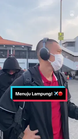 Bertolak menuju Kota Tapis Berseri. 👋🔴