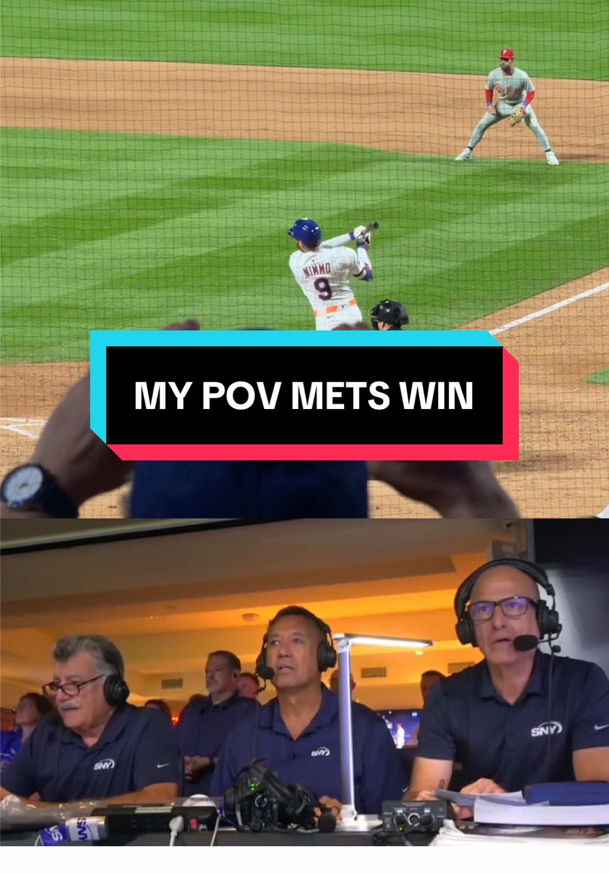 Replying to @aliyah | sports content iconic moment!! @New York Mets #garykeithron #baseball #MLB #mets #lgm