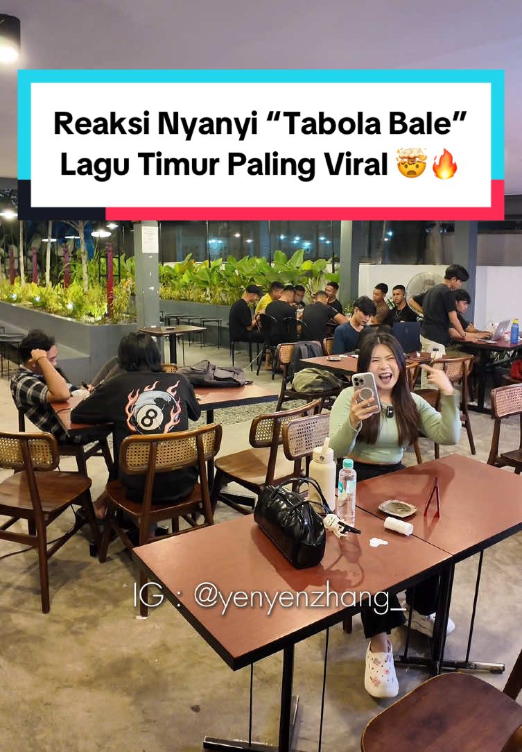 Komen next nyanyi lagu apa lagi 😗🫵🏻 #reactions #tabolabale #videoreaction #singinginpublic #yenyenzhang 