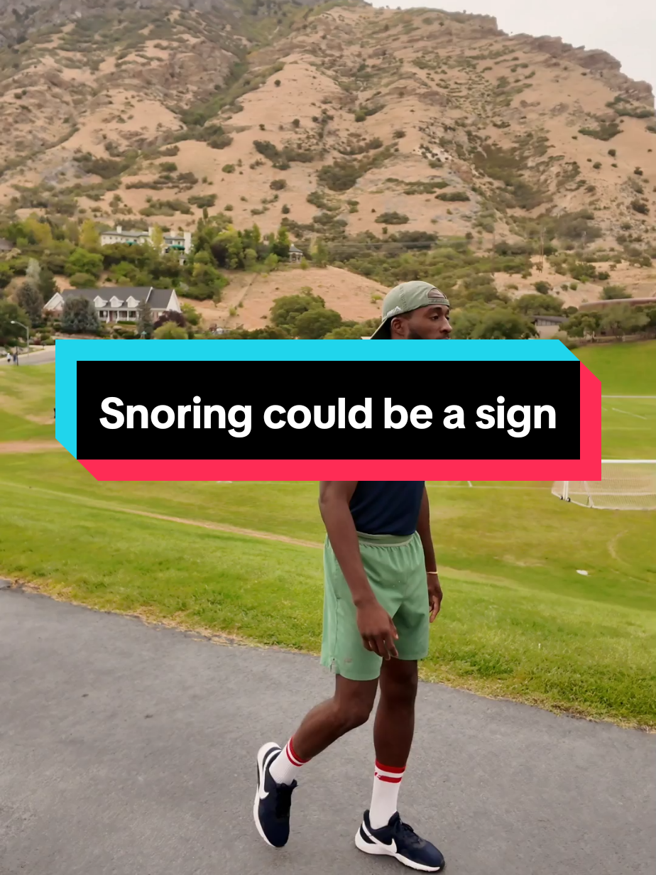 Snoring is more than just noise. it's an alert. #snoring #hypertension #highbloodpressure #highbloodsugar #insulinresistance 
