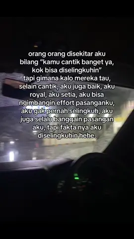 pertanyaan “aku kurang apa?” muter muter dikepala🙂