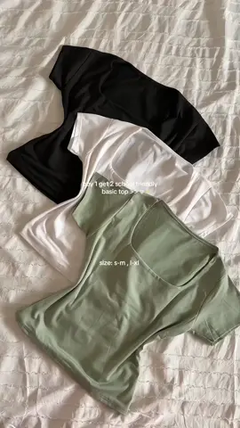 #basictop #doubleliningtop #buy1get2tops #outfits #OOTD 