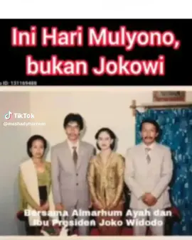Alm. Hari Mulyono yang Diakui Sebagai Joko Widodo !! 😂😂😂