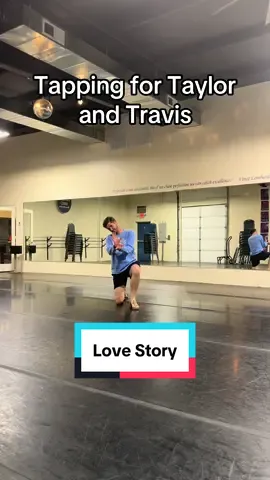 I mean, after the big engagement news, how could I not do a tap combo to Love Story by @Taylor Swift?  Here’s to the happy couple and continuing to dance through Taylor’s amazing discography! #tap #dance #dancetok 