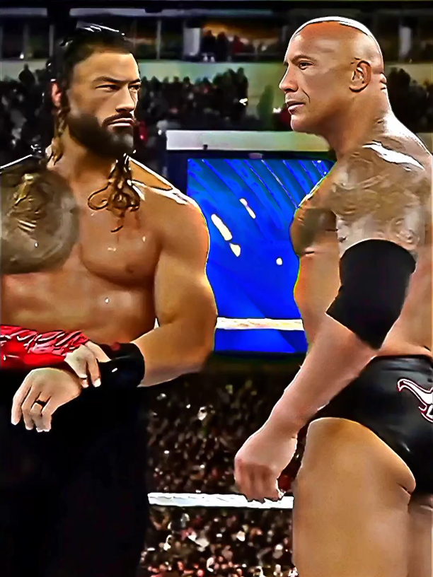 I AM WITH YOU MY ROCK BROTHER! ❤️ #romanreigns #therock #WWE #shorts #respect 