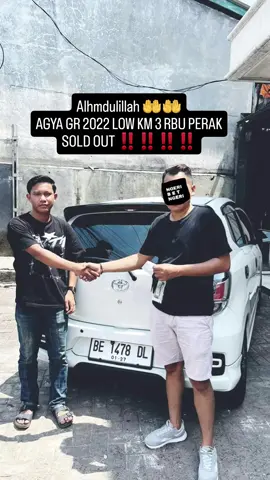 Alhmdulillah SOLD AGYA GR 2022 KM 3 RIBU ‼️‼️ #fypシ゚viral #fyp #fyppppppppppppppppppppppp #lampungtiktok #lampungviral 