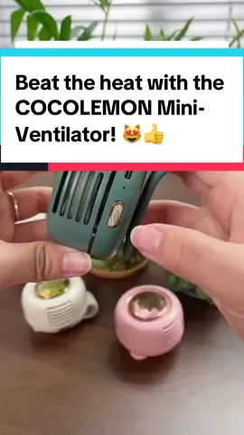 🔥 Stay Cool Anytime, Anywhere! 🔥 Beat the heat with the COCOLEMON Mini-Ventilator – portable, rechargeable & perfect for summer vibes! ✨ 👉 Don’t wait, grab yours now before it’s gone! Tap the orange cart & shop now! 🛒 🔥 5 Trending Hashtags #TikTokMadeMeBuyIt #AmazonFinds #SummerEssentials #ViralProducts #CoolGadgets