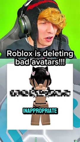 Roblox has started deleting inappropriate avatars!!! 🚨🚨🚨