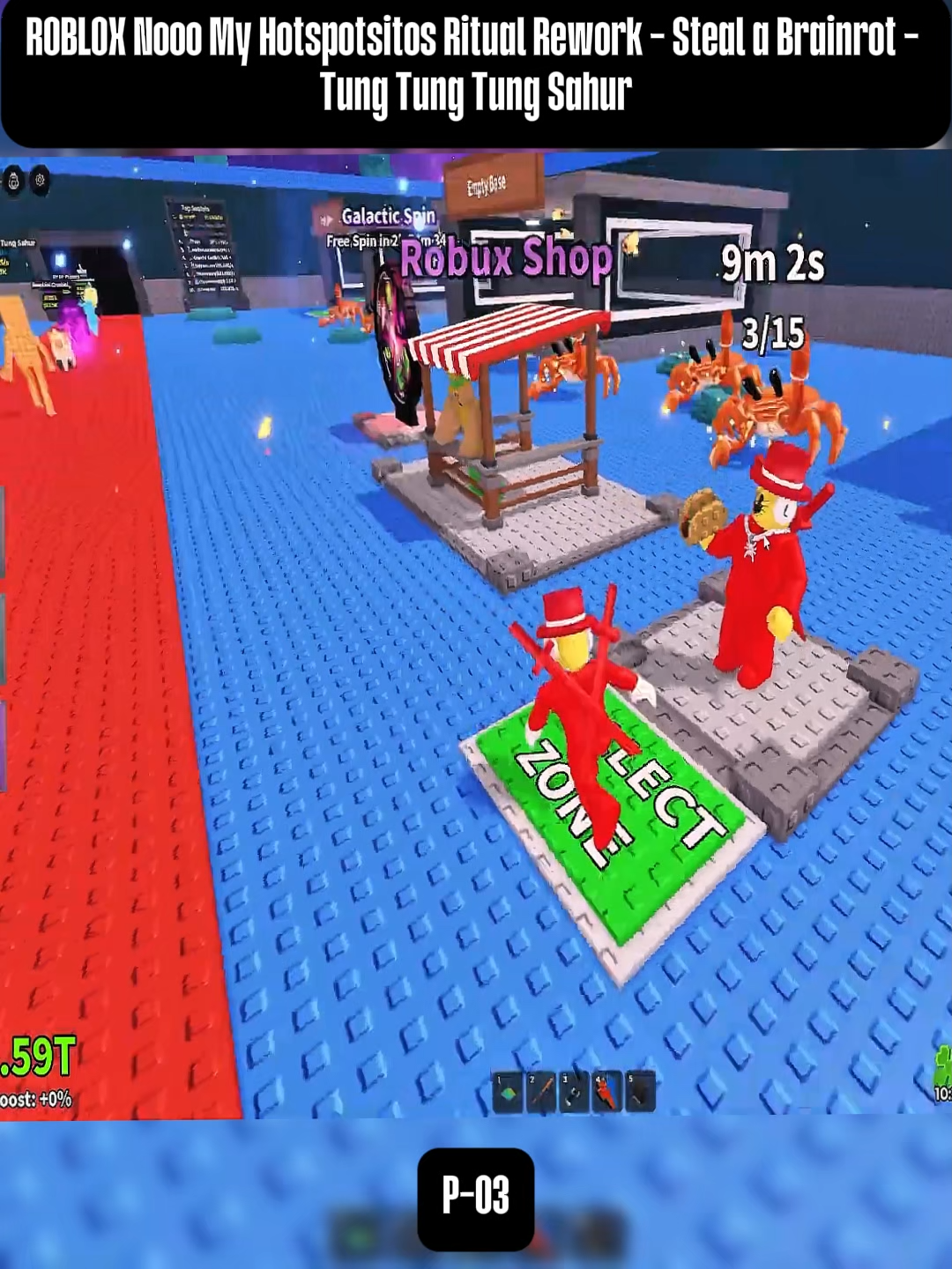 ROBLOX Nooo My Hotspotsitos Ritual Rework - Steal a Brainrot - Tung Tung Tung Sahur - #P3 #stealabrainrot #brainrot #gaming #gamer #robloxgames #ritual #funnytiktok #memes