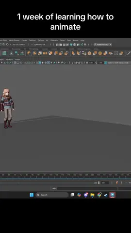 This one took me 7 hours 😭 #autodeskmaya #zelda #animation 27 days left