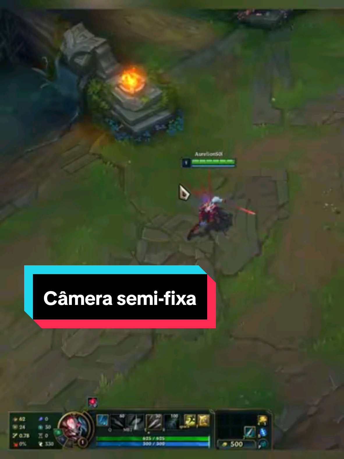 Novo modo de câmera no LoL, fim do debate câmera solta x câmera presa? #leagueoflegends #lol #wasd #camera