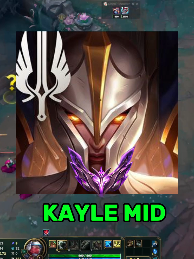 SINGED VS KAYLE MASTER #LEAGUEOFLEGENDSLATAM