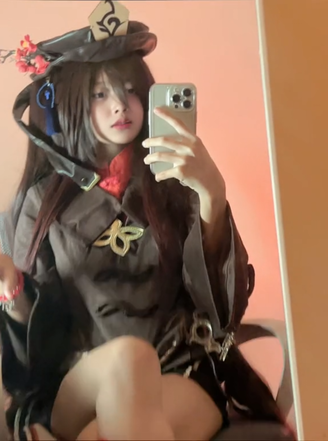 OMAK #Hutao #genshinimpact #cosplay #fyp 