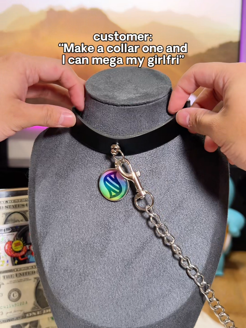 Mega handmade collar is available in our shop now ✨  #catcollar #collar #pokemon #pokemongo #giftideas 