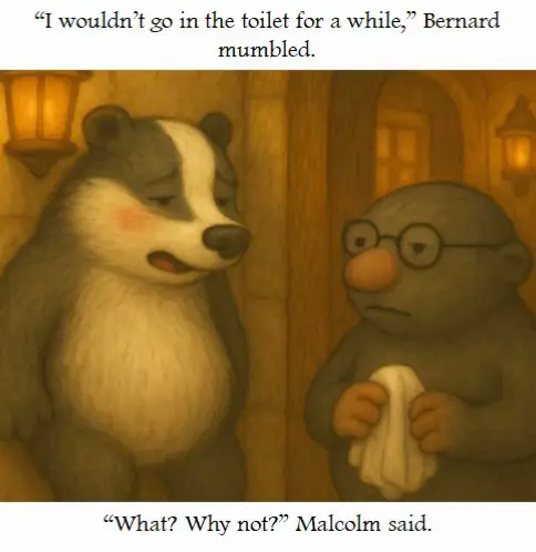 #fyp #BookTok #bernardthebadger #malcolmthemole 