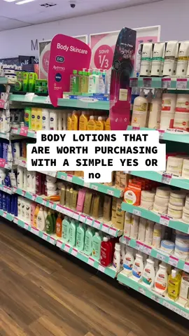 Body lotions that are worth purchasing with a simple yes or no!! #skincare #fyp #LearnOnTikTok #skincaretiktok #bodylotion 