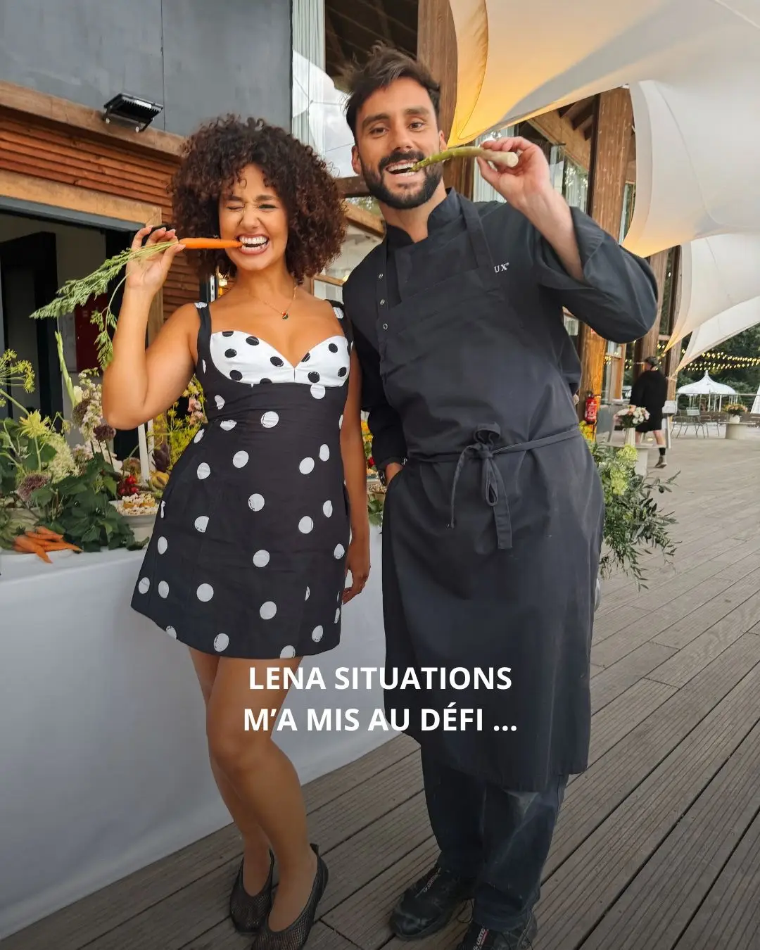 Pour l’ouverture de son pop-up, Lena m’a donné carte blanche pour créer un buffet sur le thème du jardin. #tableauxparis #traiteurparis  