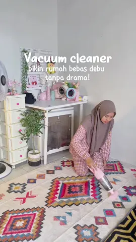 Bersihnya maksimal 💗 Wajib punya si kecil gemes ini! #vacuumcleaner #hanriver #vacuum #penyedotdebu 