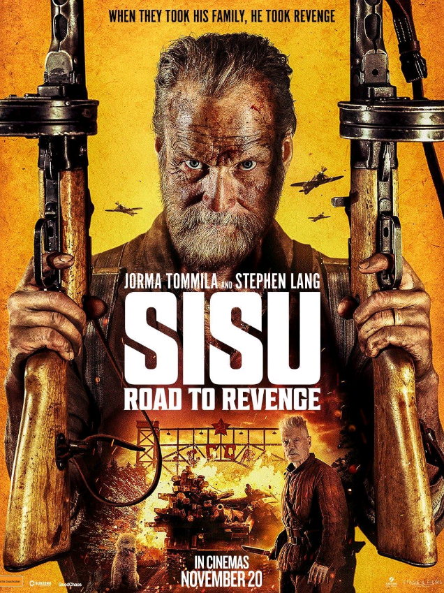 SISU : ROAD TO REVENGE / OFFICIAL TRAILER / 2025  Sisu: Road to Revenge es una próxima película de acción escrita y dirigida por Jalmari Helander, secuela de Sisu (2022). Jorma Tommila retoma su papel de Aatami Korpi, con Stephen Lang y Richard Brake uniéndose al reparto. #sisu #sisuroadtorevenge #sisu2 #teaser #fyp 