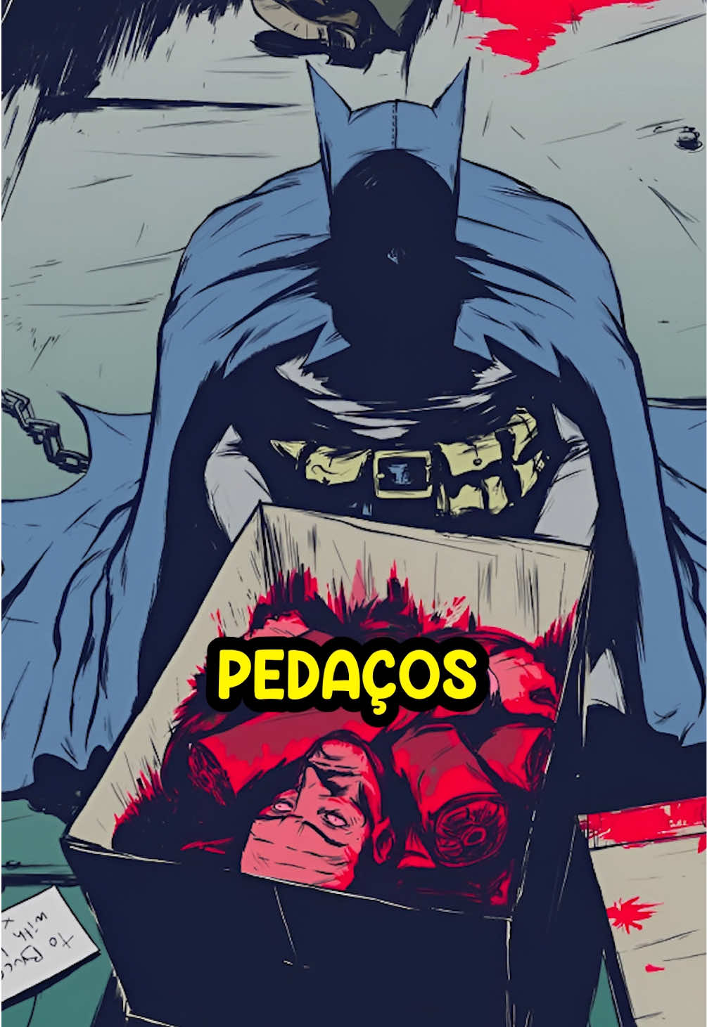 Batman Encontra Alfred Picotado Numa Caixa! #batman #coringa #dc #dccomics #fyp 