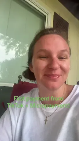 We received our first TikTok payment! Ah!!! Y’all that is so freaking cool! Thank you thank you THANK YOU ALL for making this happen!!  What decade was everyone born in??90s baby here starting things off!  #fyp #micropayment #payingoffdebt #creditcarddebt #debtpayoff 