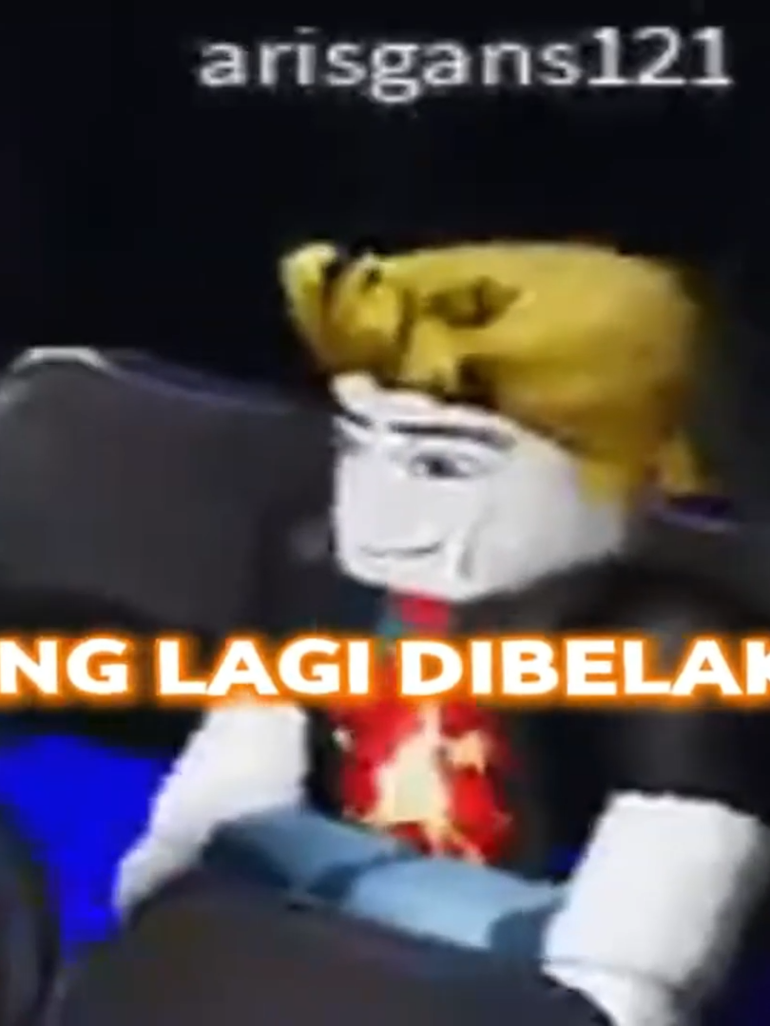 kursi aris dwi pradipta di theater 100% work , kabarin kalau biru  Selengkapnya di YT : Robby S. Putra