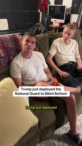 This is crazy … #trump #spongebob #politics #comedyskit #sketchcomedy @Sean @tommy bayer 