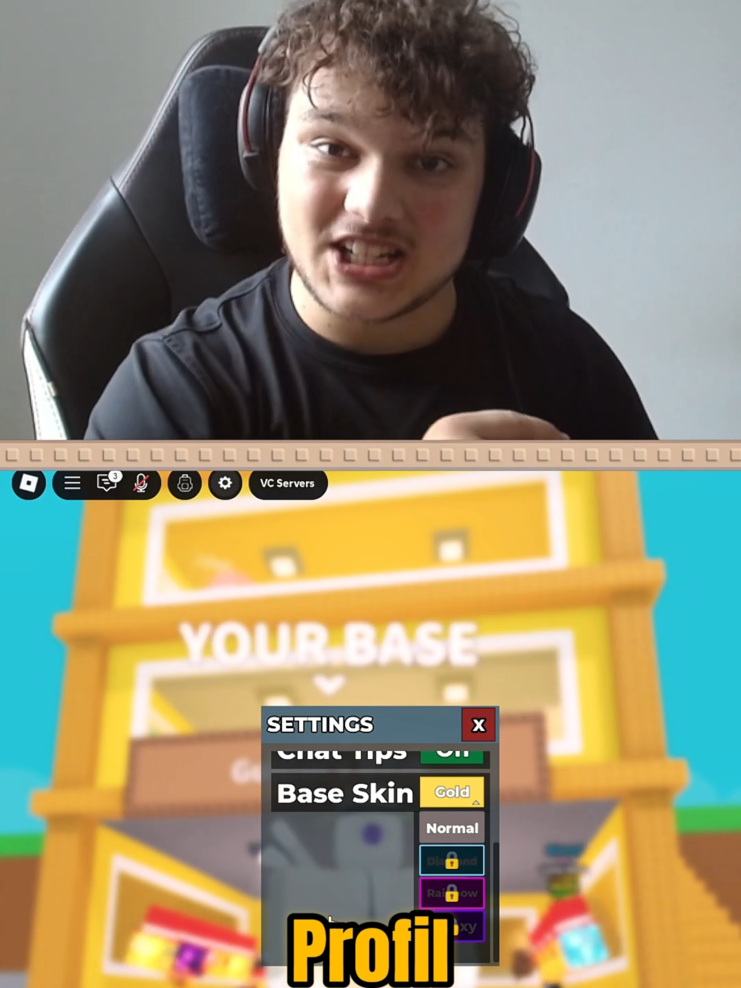 Comment débloquer la Base en Gold Facilement sur SAB (Steal a Brainrot) ? #sab #stealabrainrot #robloxfrance #guiguirbx #robloxfr