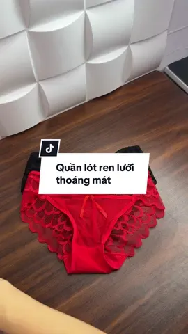 Quần lót ren cao cấp mặc siêu mát, chất đẹp mềm mịn, đáy 2 lớp kháng khuẩn #quanchip #quanlotren #quanchipren 