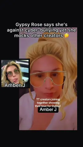 Gypsy Rose says she’s anti–cyberbullying… yet here she is mocking other creators 👀 What do you think? @AmberJ #gypsyrose #gypsyroseblanchard #ryananderson #tiktokdrama #fypシ 