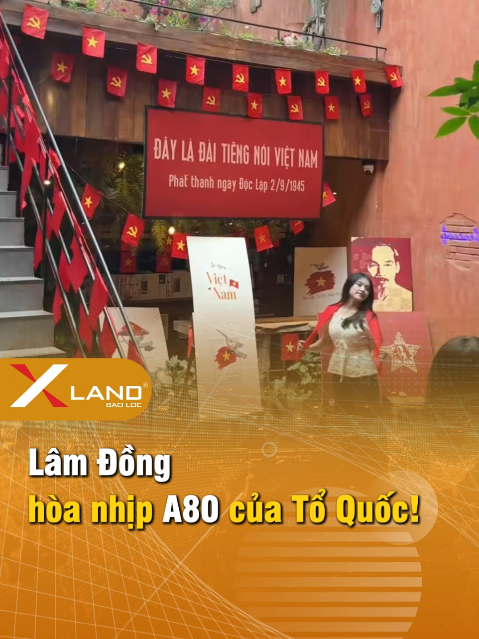 Lâm Đồng hòa nhịp A80 của Tổ Quốc. Ngày 2/9  #xland #batdongsan #lamdong #tintuc #baoloc 