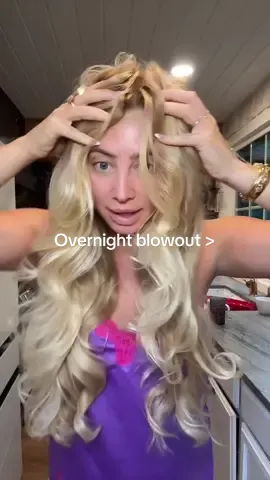 My overnight blowout Curl finally worked!!!!!!!! #overnightcurls #overnightblowout #heatlesscurls #overnighthairstyles #heatlesshair #heatlessblowout @Overnight Blowout 