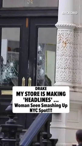 #Drake got an unwanted visitor at his #NYC store Tuesday — and it wasn't #KendrickLamar. 👀👀👀 Full story at the 🔗 in bio! 🎥: BACKGRID