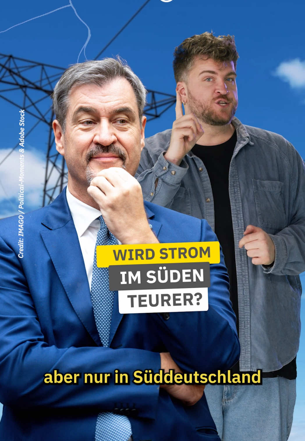 Der Süden hat beim Ausbau gepennt, jetzt könnte es richtig teuer werden!🤑📈 #strompreise #politik #süddeutschland 