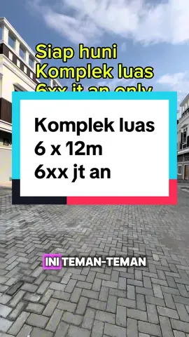 Super worth it rumah komplek luas , siap huni + carport hanya 6xxjtan saja😱😎 Spesifikasi :  LT : 6 x 12m 2 kamar tidur 2 kamar mandi Hadap barat Siap huni SHM Carport ✅ Tangki air ✅ #rumahsiaphuni #propertymedan  #fyp #rekomendasirumah #RumahIdaman #rumahminimalis 