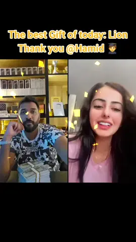 One of the best Gifts in my LIVE. Thank you, Hamid 👨‍🎓! For your support to my content. @Hamid 👨‍🎓 #tiktoklive #livehighlights #livegift #lion 