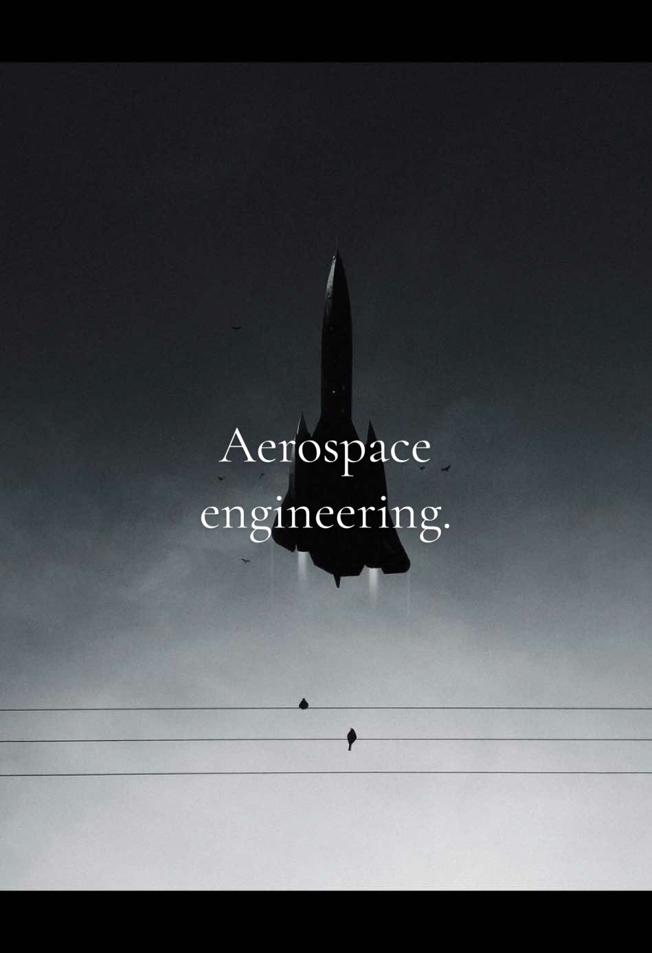 Edit askey by @gojo_thehonoured ^^! Hope you will like it~ Thank you @𝜗ৎ for the editing tipss————————~✊🛩️🌟.   Aerospace engineering is where science fiction becomes science fact. It's the field behind everything that flies, from passenger planes and fighter jets to satellites, rockets, and even interplanetary probes. It's one of the most exciting and high-tech branches of engineering, combining creativity, precision, and a love for pushing boundaries.. #sciencetok #aerospace #aerospaceengineering #physics #engineering 