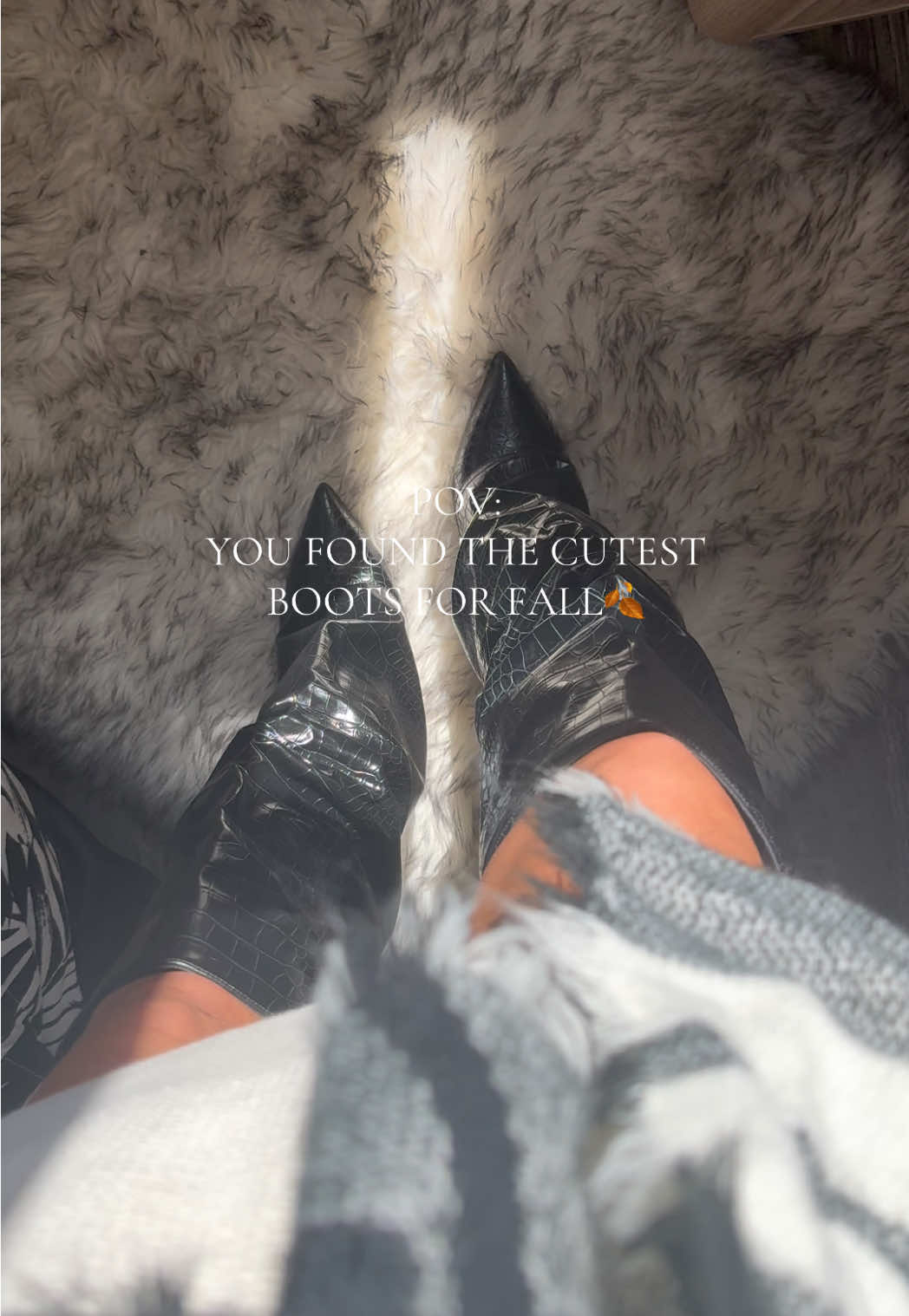 where style & comfort meet🧸these boots are extremely comfortable & just perfect for the fall! #fyp #tiktokshop #tiktokmademebuyit #autumn #outfit 