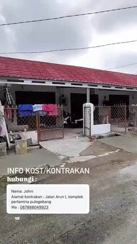Info rumah kost/kontrakan di Pulogebang. 📍Jalan Arun I, komplek pertamina pulogebang Bisa langsung hubungi : @johni_bone Wa : 087888049923 (Johni) 🔰 silahkan kirim info melalui pesan/DM, jika ada hal penting yang ingin disampaikan lewat akun @info.pulogebang ❗️PULOGEBANG ANTI HOAX ❗️ ————————————————— 📍 #infopulogebang 📢 Follow : @info.pulogebang 📢 Follow : @info.pulogebang #beritapulogebang #pulogebangnews #infocakung #cakungjakartatimur #jakartatimur #jakartainfo #kotajakartatimur #jakartatimur #dkijakarta