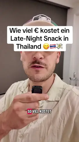 So viel kostet ein Late-Night Snack in Thailand 🇹🇭💸 Bestehend aus einem Schinken-Käse Toast, einer Schoko-Bananenmilch und Wasabinüssen 🥪🍫🥛🍌 Warst Du auch schon mal in Thailand? 🇹🇭 Mach das Plus weg ➕ um keinen weiteren Finanzcontent aus Thailand zu verpassen ✅ #thailand #711 #kosten #preise #thai  ⚠️ Keine Anlageberatung/-empfehlung ⚠️