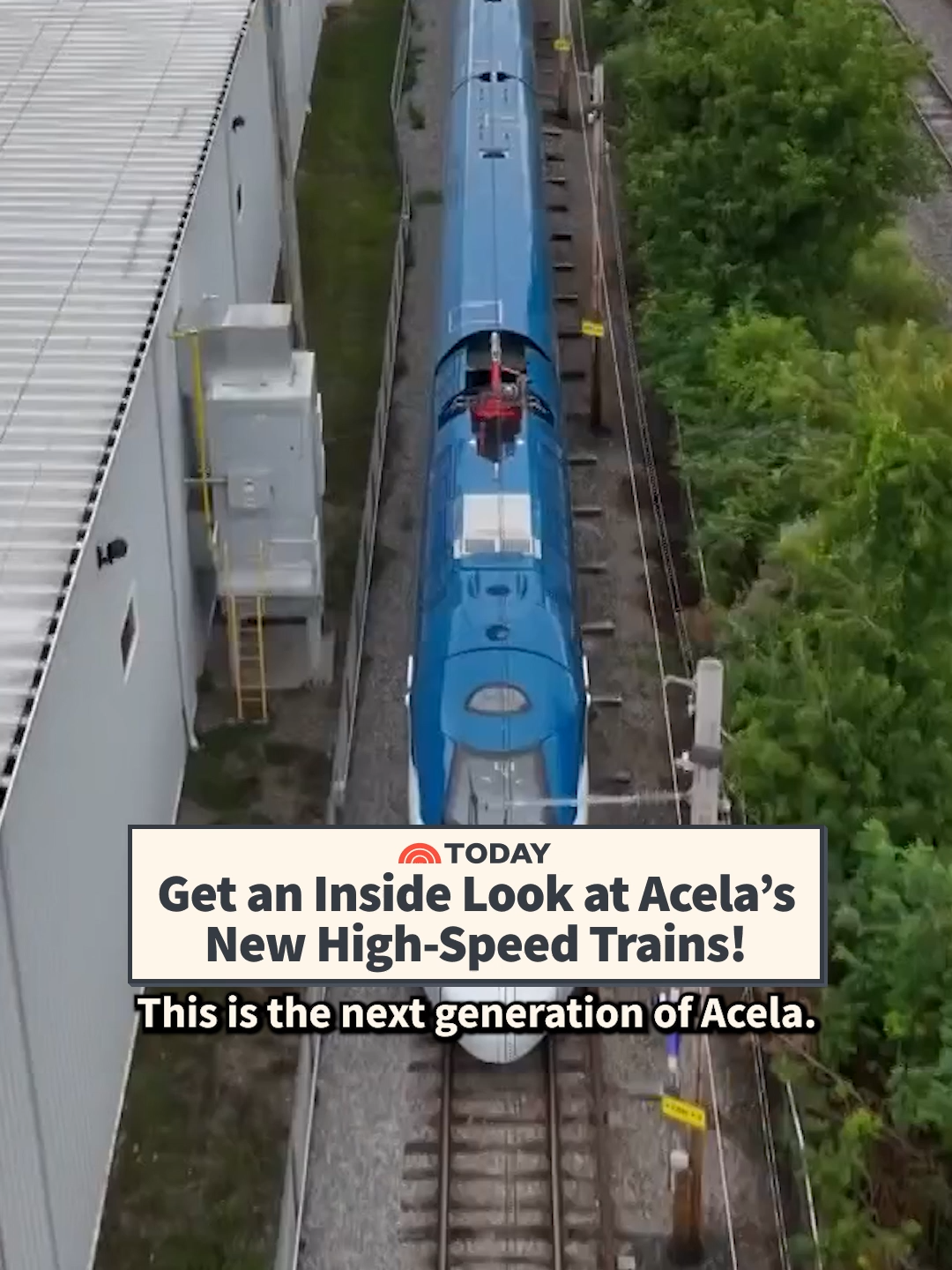 Amtrak's NextGen Acela, the fastest train the United States has ever seen, is making its debut. The new high-speed trains are European-inspired but American-made and offer 5G W-Fi, contoured seating, bigger windows, USB ports and more. Tom Costello shares an inside look at the new service 🚊. #TODAYShow @amtrak #Amtrak