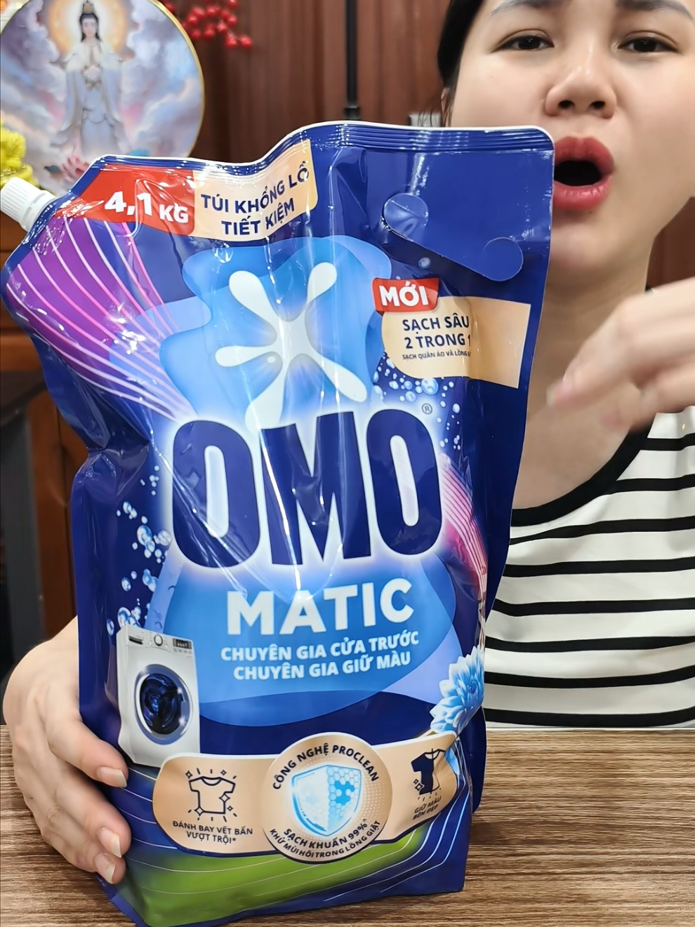 Nước Giặt OMO Matic túi 3.9/4.1 lít #nuocgiatxa #nuocgiatomo #omomatic 
