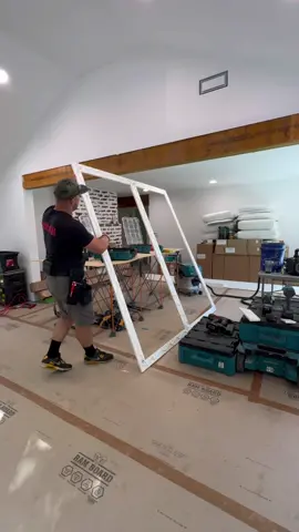 BIG Window Frame! #DIY #construction #realestate #homerenovation #renovation #design #entrepreneur #tools #interiordesign #remodel #woodworking