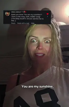 Her eyes 👀. She never blinks in her vids 😳