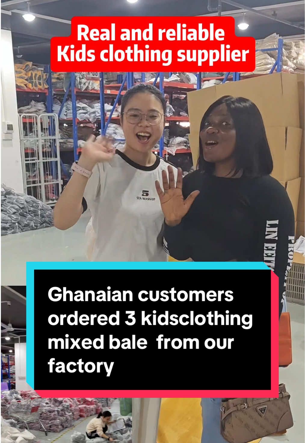 Thank you to our Ghanaian customer for ordering 3 mixed packs of children's clothing from our factory🎊🎊🎊 If you are interested, leave a comment and I will send you the factory location. You are welcome to come to the factory to drink free juice.🤝 #wholesalebabyclothes #cheap #babyclothing #wholesalechildrensclothing  #fyp #chinafactory  #wholesalekidsclothing #babyclothessupplier #custom #catpapakidclothing #fyp #factory #wholesale #OEM #ODM #trendy#foryou #wholesaler #boutique #apparel #supplier #bulk #distributors #vendor #category #personalized #Clearance 