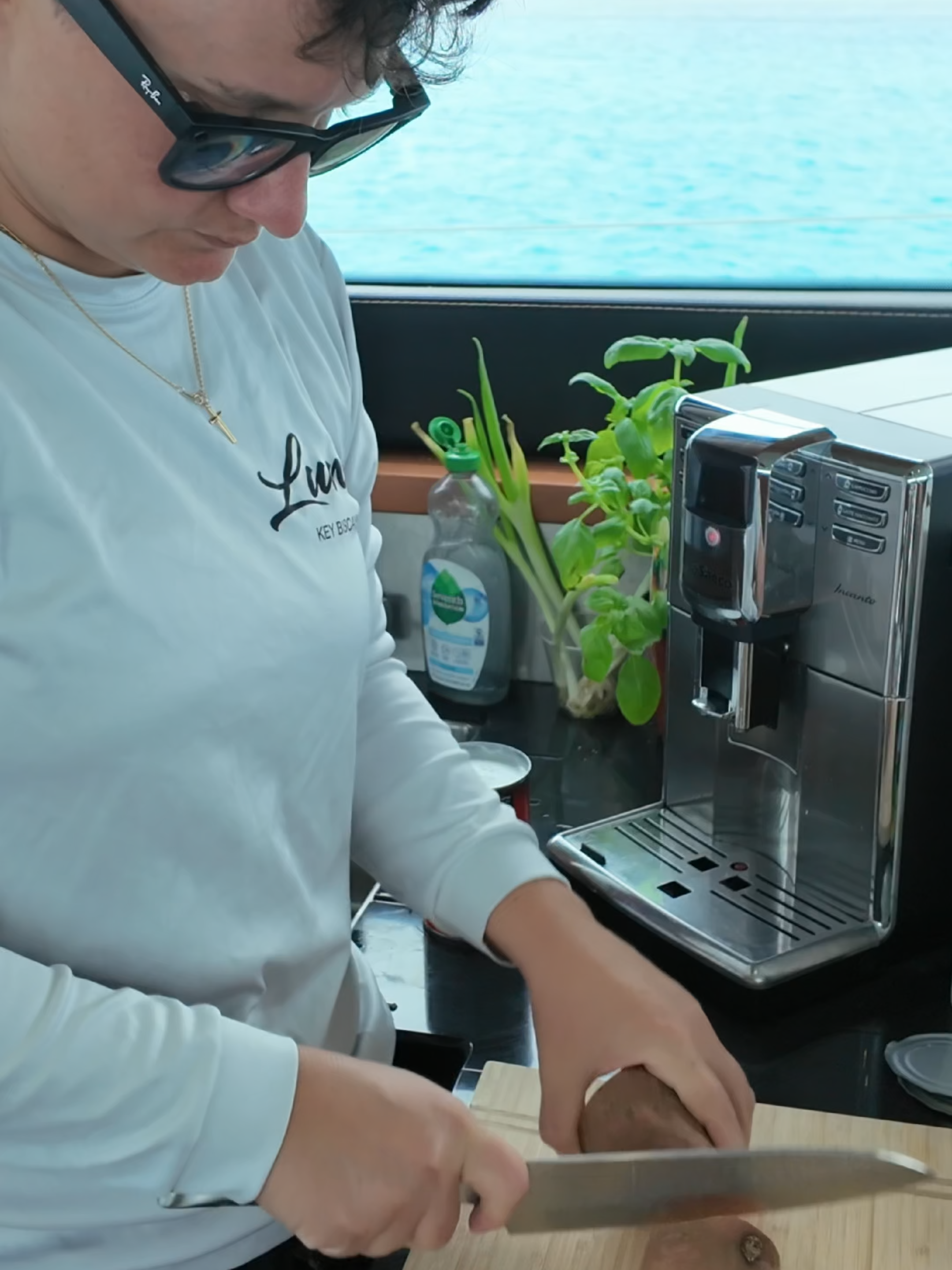 Lunch on The Yacht! #yachtchef #privatechef #dayinthelife