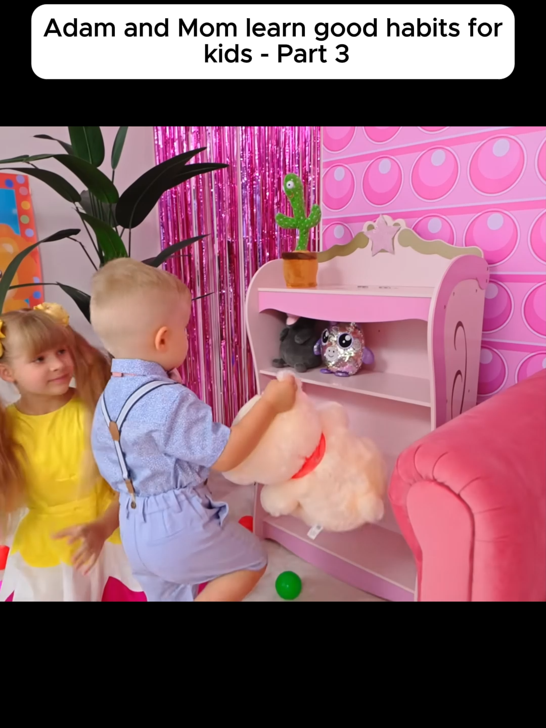Adam and Mom learn good habits for kids - Part 3#kidsromashow #kidsdianashow #dianaromashow #howtomakeslime #kids #roma #kidsshoppingg #romaandfriends #animalsforkids #forkids