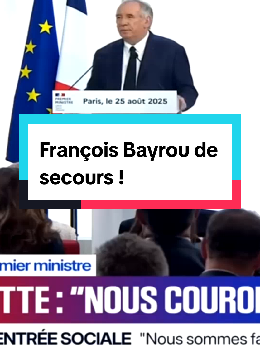 François Bayrou de secours ! #humour #news #actualite #lfi #rn 