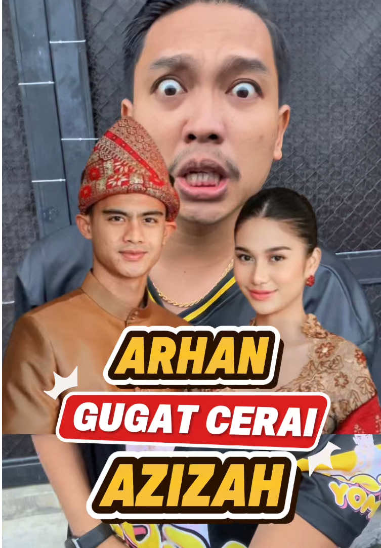 Tahan Gugat Cerai Azizah #arhanpratama #azizahsalshaa 
